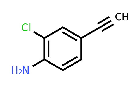 CAS 950601-93-1 | 2-Chloro-4-ethynylaniline