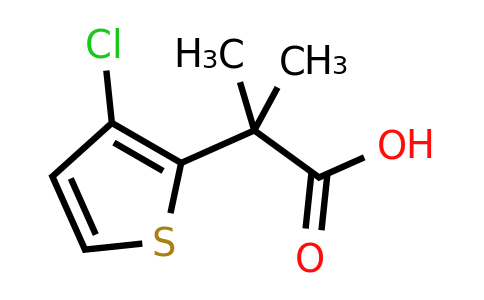 CAS 950604-74-7 | 2-(3-chlorothiophen-2-yl)-2-methylpropanoic acid