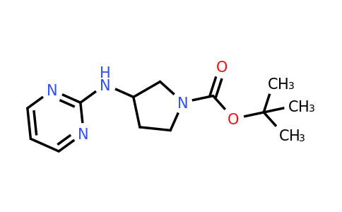 CAS 950649-08-8 | tert-Butyl 3-(pyrimidin-2-ylamino)pyrrolidine-1-carboxylate
