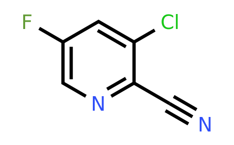 CAS 950670-25-4 | 3-Chloro-5-fluoro-pyridine-2-carbonitrile