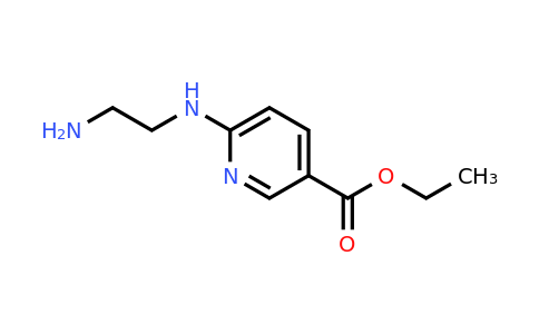 CAS 950726-26-8 | Ethyl 6-(2-aminoethylamino)pyridine-3-carboxylate