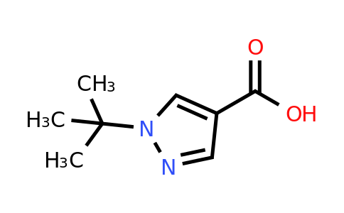 CAS 950858-65-8 | 1-tert-butyl-1H-pyrazole-4-carboxylic acid