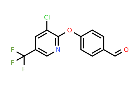 CAS 950994-19-1 | 4-((3-Chloro-5-(trifluoromethyl)pyridin-2-yl)oxy)benzaldehyde