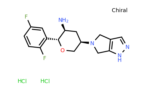 CAS 951127-17-6 | 2(R)-(2,5-Difluorophenyl)-5(R)-(1,4,5,6-tetrahydropyrrolo[3,4-c]pyrazol-5-yl)tetrahydropyran-3(S)-amine dihydrochloride