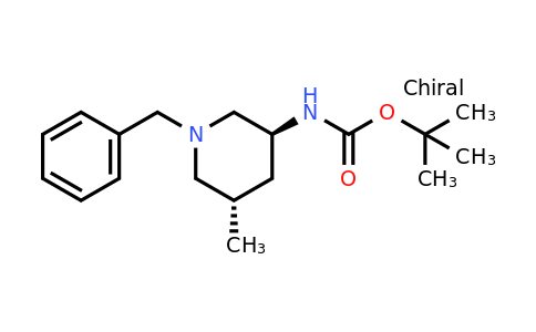 CAS 951163-63-6 | tert-Butyl ((3S,5S)-1-benzyl-5-methylpiperidin-3-yl)carbamate