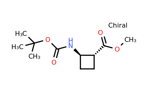 CAS 951173-24-3 | methyl trans-2-{[(tert-butoxy)carbonyl]amino}cyclobutane-1-carboxylate
