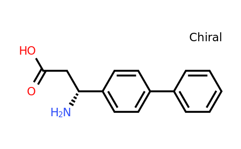 CAS 951174-48-4 | (3R)-3-Amino-3-(4-phenylphenyl)propanoic acid