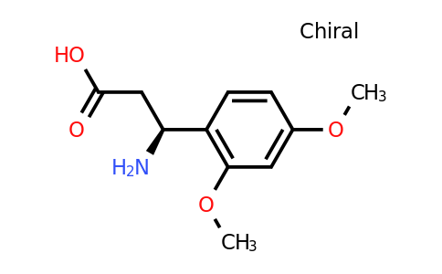 CAS 951174-49-5 | (3S)-3-Amino-3-(2,4-dimethoxyphenyl)propanoic acid