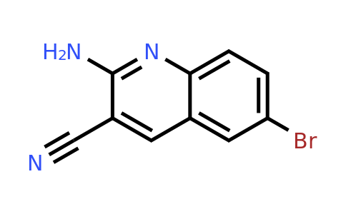 CAS 951221-67-3 | 2-Amino-6-bromoquinoline-3-carbonitrile
