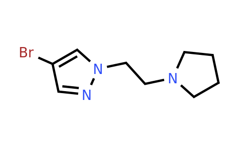 CAS 951259-24-8 | 4-Bromo-1-[2-(pyrrolidin-1-yl)ethyl]-1H-pyrazole