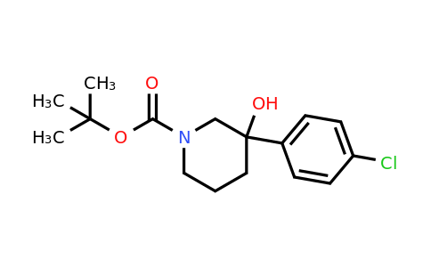 CAS 951624-09-2 | 1-Boc-3-(4-chlorophenyl)-3-hydroxypiperidine
