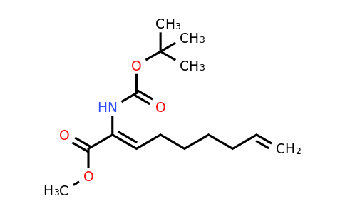 CAS 951624-21-8 | (Z)-Methyl 2-((tert-butoxycarbonyl)amino)nona-2,8-dienoate