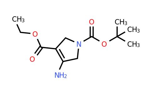 CAS 951626-01-0 | O1-tert-butyl O3-ethyl 4-amino-2,5-dihydropyrrole-1,3-dicarboxylate