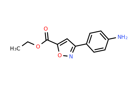 3-(4-Amino-phenyl)-isoxazole-5-carboxylic acid ethyl ester