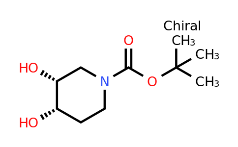 CAS 951766-53-3 | tert-butyl (3R,4S)-3,4-dihydroxypiperidine-1-carboxylate