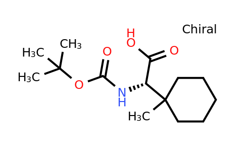 CAS 951789-86-9 | (2S)-2-(tert-butoxycarbonylamino)-2-(1-methylcyclohexyl)acetic acid