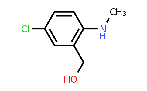 CAS 951883-91-3 | (5-Chloro-2-(methylamino)phenyl)methanol