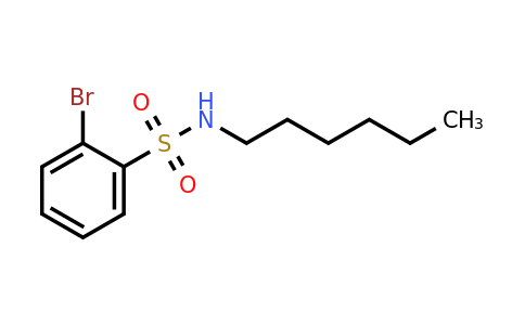CAS 951883-96-8 | 2-Bromo-N-hexylbenzenesulfonamide
