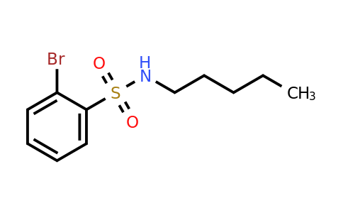 CAS 951883-99-1 | 2-Bromo-N-pentylbenzenesulfonamide