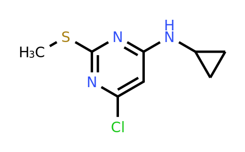CAS 951884-05-2 | 6-Chloro-N-cyclopropyl-2-(methylthio)pyrimidin-4-amine