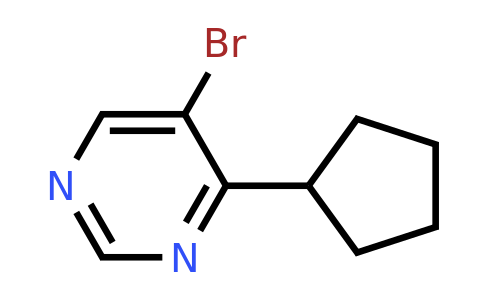 CAS 951884-32-5 | 5-Bromo-4-cyclopentylpyrimidine