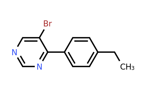 CAS 951884-40-5 | 5-Bromo-4-(4-ethylphenyl)pyrimidine