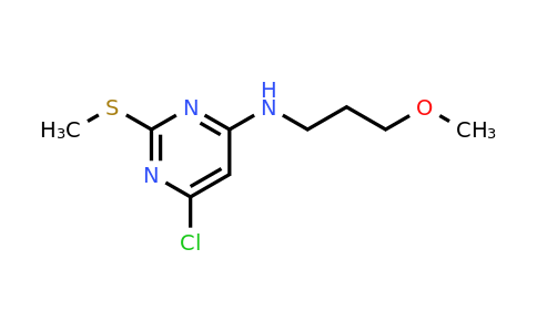 CAS 951884-56-3 | 6-Chloro-N-(3-methoxypropyl)-2-(methylthio)pyrimidin-4-amine