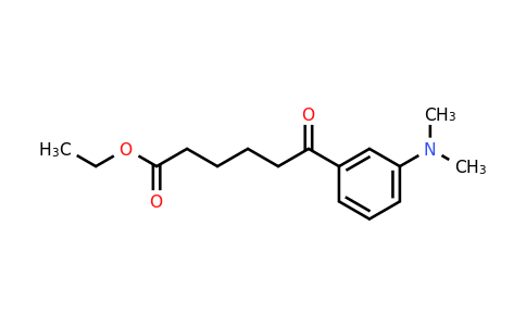 CAS 951885-86-2 | Ethyl 6-(3-(dimethylamino)phenyl)-6-oxohexanoate