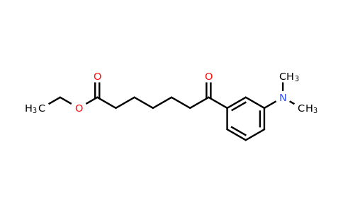 CAS 951885-89-5 | Ethyl 7-(3-(dimethylamino)phenyl)-7-oxoheptanoate