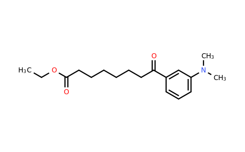 CAS 951885-92-0 | Ethyl 8-(3-(dimethylamino)phenyl)-8-oxooctanoate
