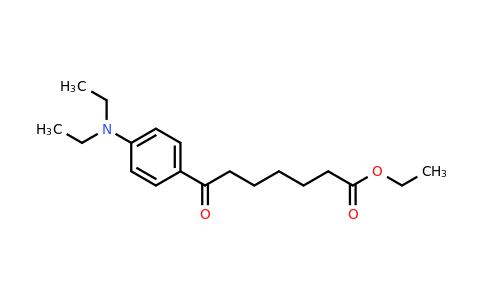 CAS 951886-13-8 | Ethyl 7-(4-(diethylamino)phenyl)-7-oxoheptanoate