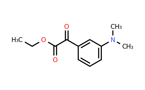 CAS 951888-28-1 | Ethyl 2-(3-(dimethylamino)phenyl)-2-oxoacetate