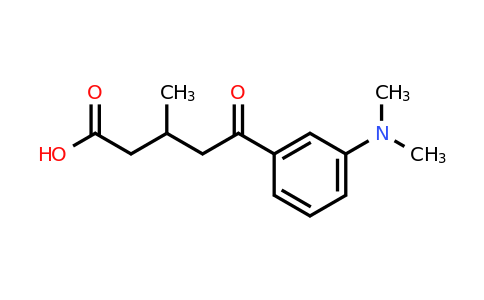 CAS 951892-98-1 | 5-(3-(Dimethylamino)phenyl)-3-methyl-5-oxopentanoic acid