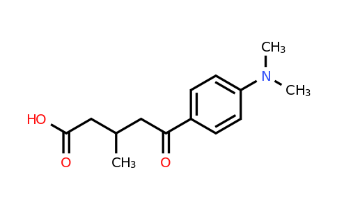 CAS 951893-04-2 | 5-(4-(Dimethylamino)phenyl)-3-methyl-5-oxopentanoic acid