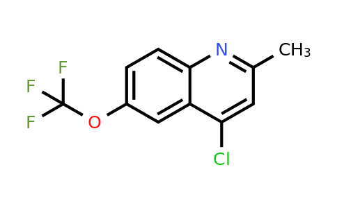 CAS 951905-08-1 | 4-Chloro-2-methyl-6-(trifluoromethoxy)quinoline