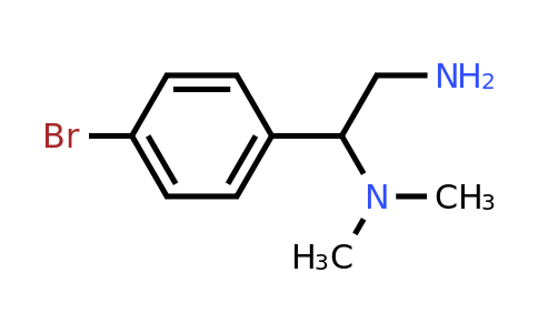 CAS 951917-39-8 | 1-(4-Bromophenyl)-N1,N1-dimethylethane-1,2-diamine