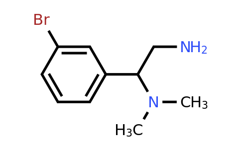 CAS 951917-59-2 | 1-(3-Bromophenyl)-N1,N1-dimethylethane-1,2-diamine