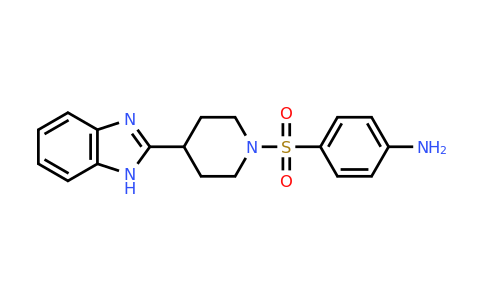 CAS 951921-21-4 | (4-{[4-(1H-benzimidazol-2-yl)piperidin-1-yl]sulfonyl}phenyl)amine