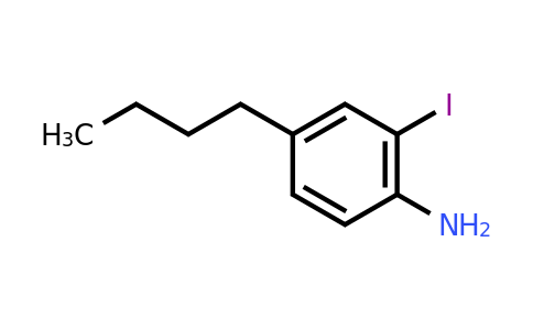 CAS 952054-06-7 | 4-butyl-2-iodoaniline