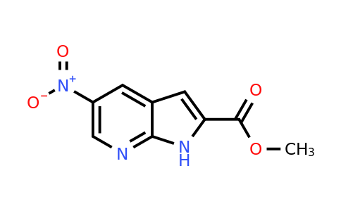 methyl 5-nitro-1H-pyrrolo[2,3-b]pyridine-2-carboxylate