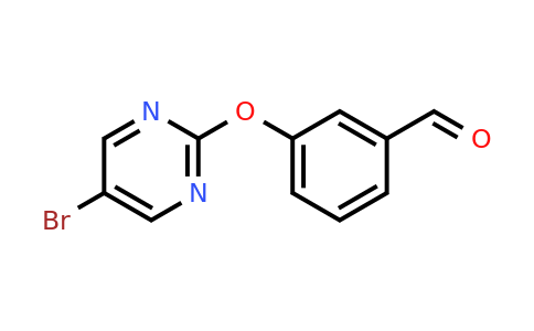 CAS 952182-70-6 | 3-((5-Bromopyrimidin-2-yl)oxy)benzaldehyde