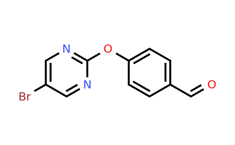 CAS 952182-73-9 | 4-((5-Bromopyrimidin-2-yl)oxy)benzaldehyde