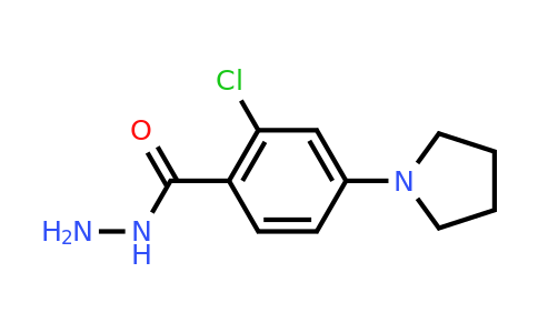 CAS 952182-75-1 | 2-Chloro-4-(pyrrolidin-1-yl)benzohydrazide