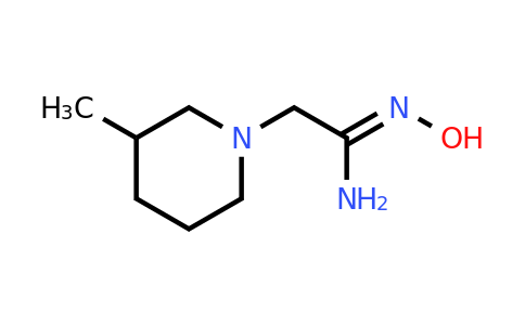 CAS 952182-81-9 | N'-Hydroxy-2-(3-methylpiperidin-1-yl)acetimidamide