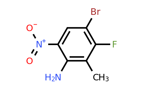 CAS 952183-01-6 | 4-Bromo-3-fluoro-2-methyl-6-nitroaniline