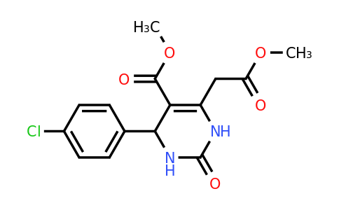 CAS 952183-64-1 | Methyl 4-(4-chlorophenyl)-6-(2-methoxy-2-oxoethyl)-2-oxo-1,2,3,4-tetrahydropyrimidine-5-carboxylate