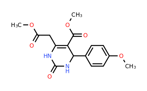 CAS 952183-66-3 | Methyl 6-(2-methoxy-2-oxoethyl)-4-(4-methoxyphenyl)-2-oxo-1,2,3,4-tetrahydropyrimidine-5-carboxylate