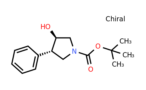 CAS 952343-56-5 | (3R,4S)-tert-Butyl 3-hydroxy-4-phenylpyrrolidine-1-carboxylate