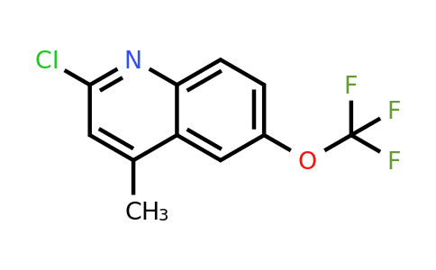 CAS 952434-91-2 | 2-Chloro-4-methyl-6-(trifluoromethoxy)quinoline