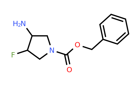 CAS 952444-02-9 | Benzyl 3-amino-4-fluoropyrrolidine-1-carboxylate